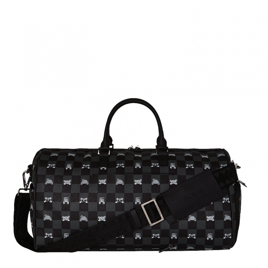 SPRAYGROUND Сак GRAY PEEKING CHARACTER - изглед 3 - Pepina SPRAYGROUND Сак GRAY PEEKING CHARACTER - изглед 3