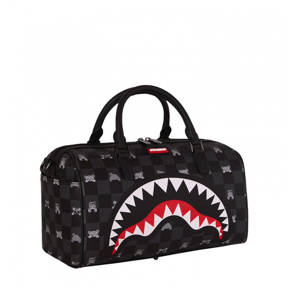 SPRAYGROUND Мини сак GRAY PEEKING CHARACTER - изглед 2 - Pepina SPRAYGROUND Мини сак GRAY PEEKING CHARACTER - изглед 2