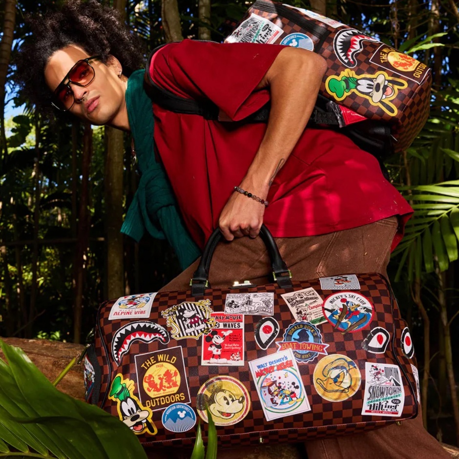 SPRAYGROUND Сак Mickey Mouse Global Mogul - изглед 4 - Pepina SPRAYGROUND Сак Mickey Mouse Global Mogul - изглед 4