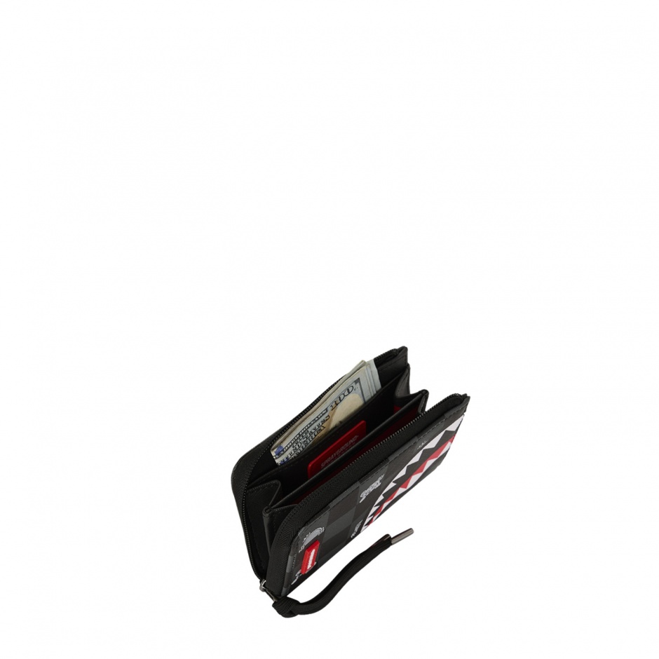 SPRAYGROUND Портфейл GRAY PEEKING CHARACTER - изглед 3 - Pepina SPRAYGROUND Портфейл GRAY PEEKING CHARACTER - изглед 3