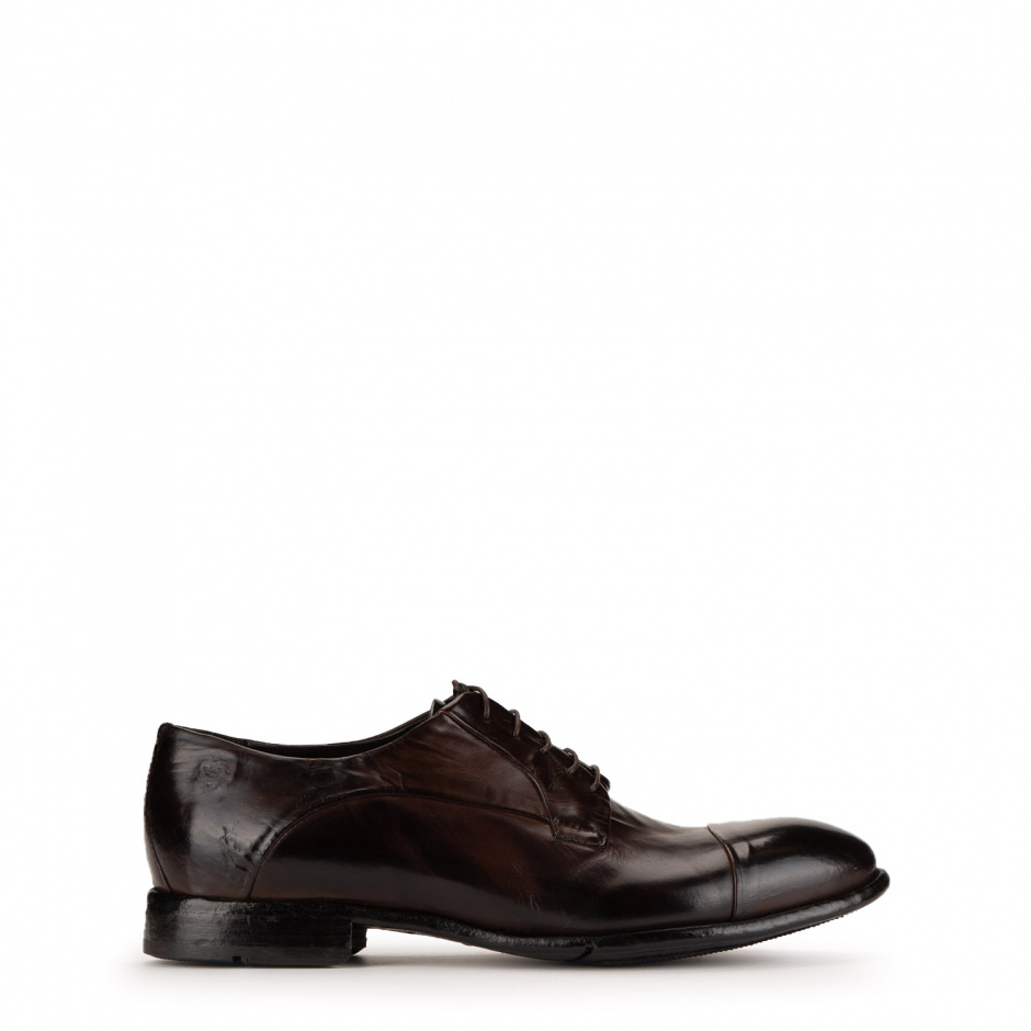 LEMARGO Мъжки кафяви елегантни обувки - изглед 1