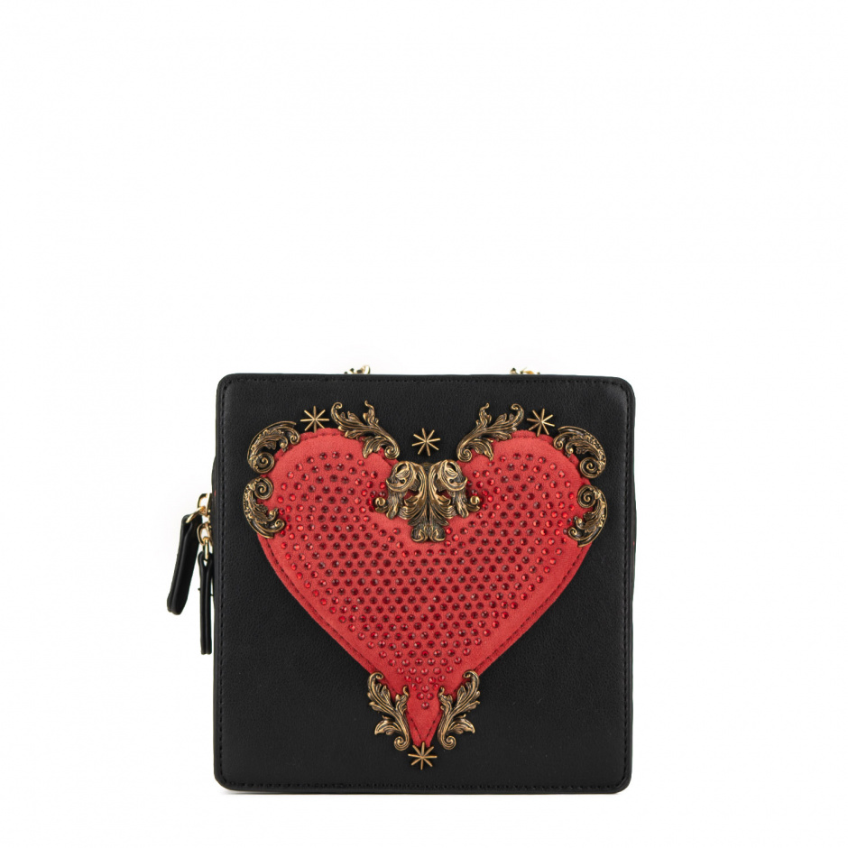Braccialini Дамска мини чанта сърце - изглед 1