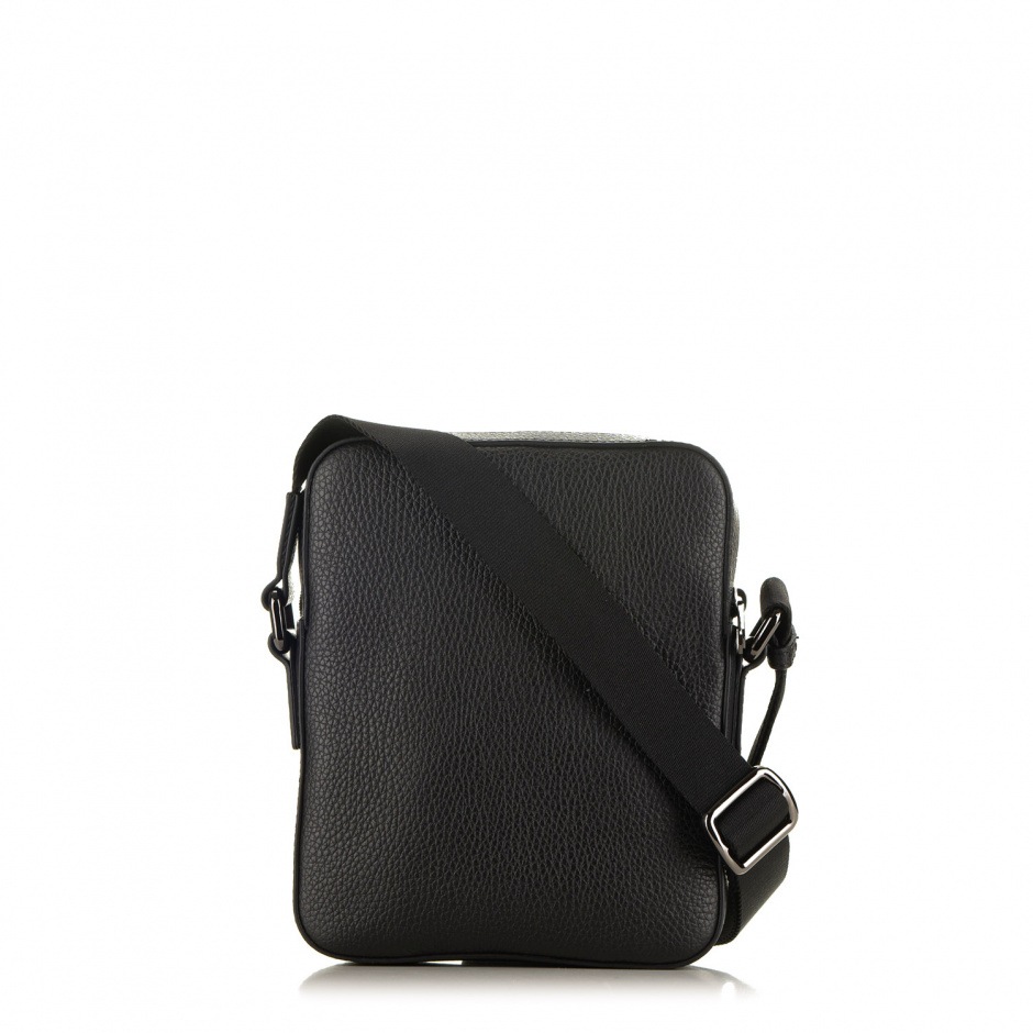 Baldinini Мъжка черна чанта през рамо - изглед 3