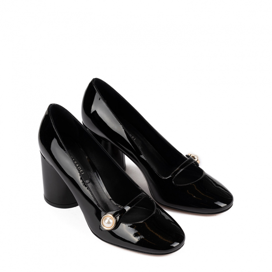 Casadei Дамски елегантни обувки лак - изглед 2