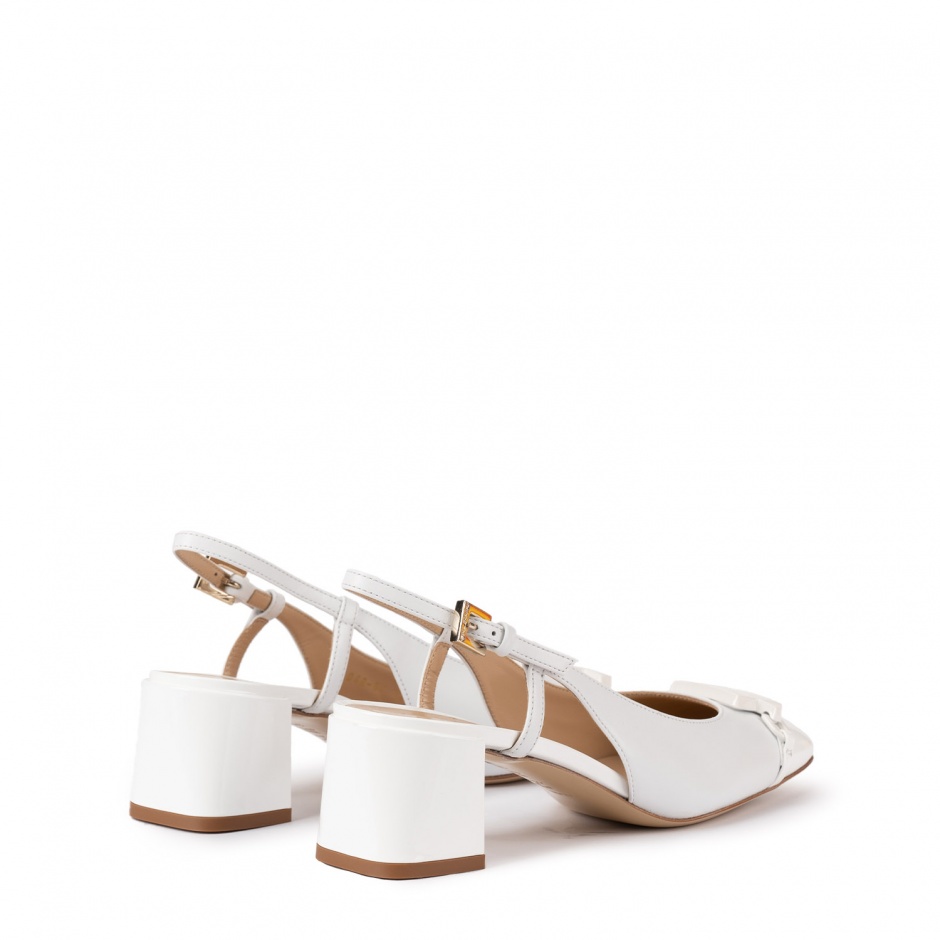 Baldinini Дамски бели елегантни обувки - изглед 3