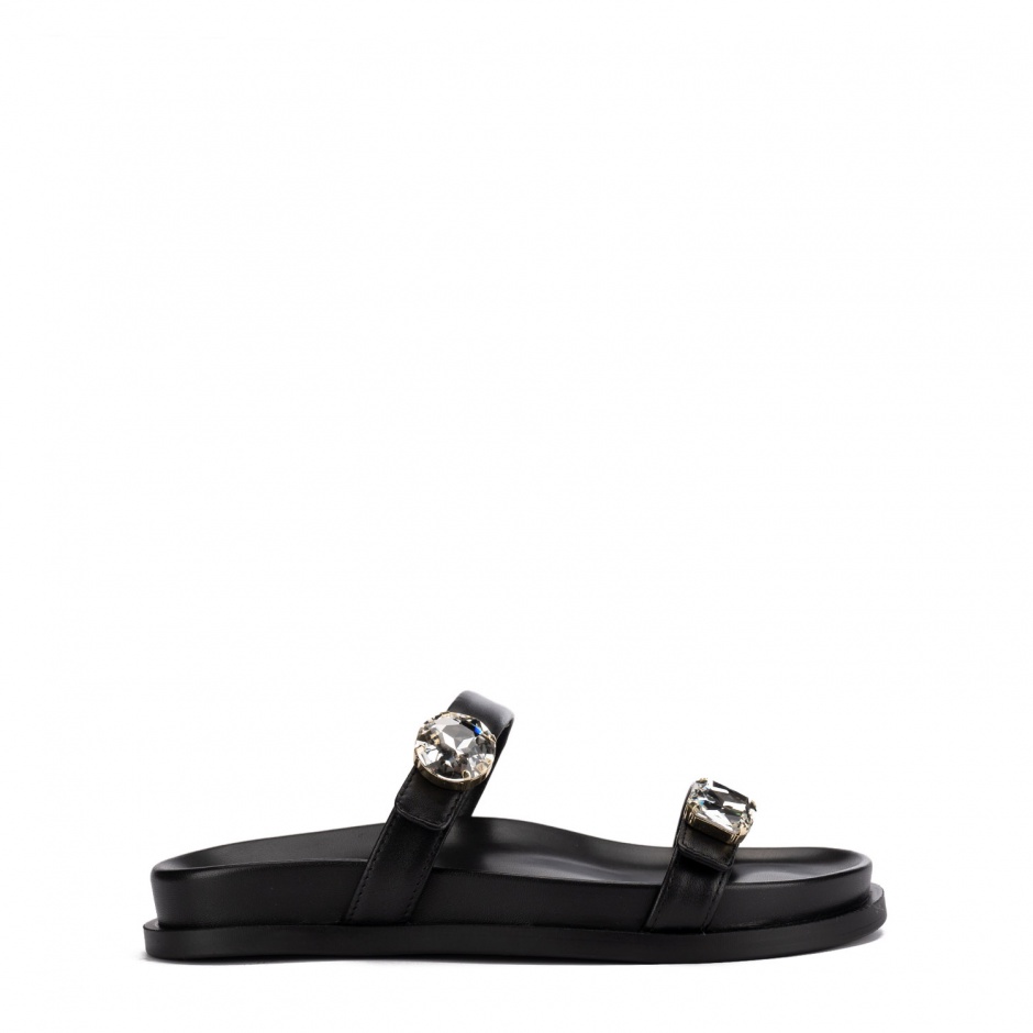 AGL Дамски кожени чехли - изглед 1