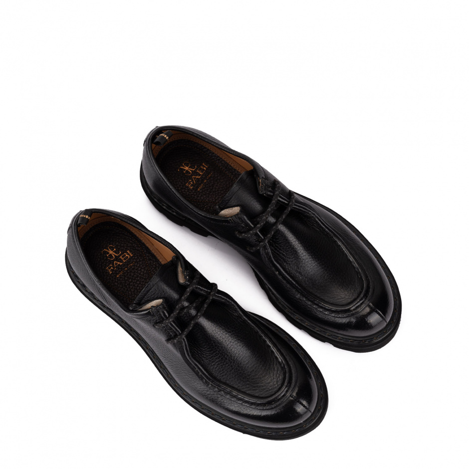 Fabi Мъжки черни обувки - изглед 4
