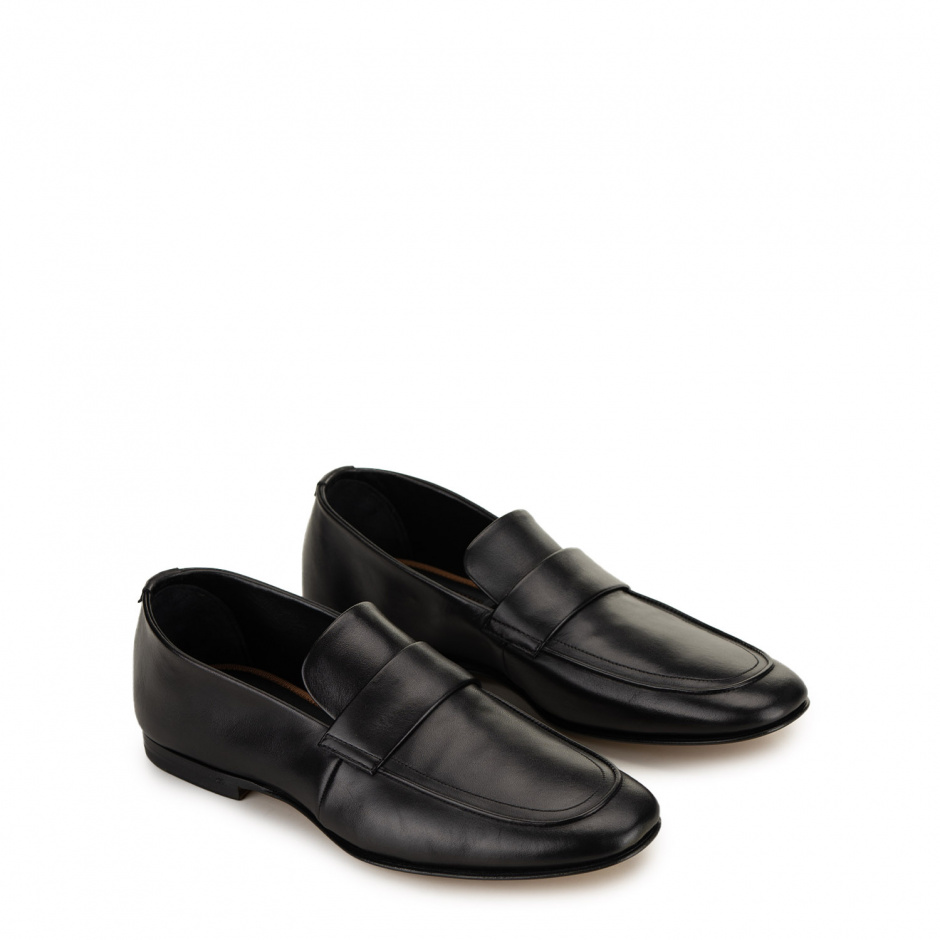 Fabi Мъжки черни кожени обувки - изглед 2