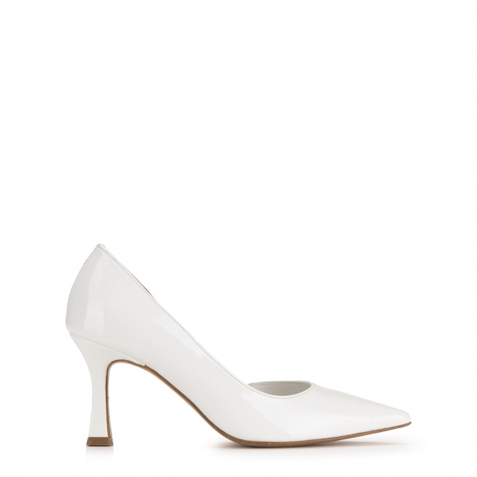 Bianca Di Дамски бели обувки лак - изглед 1