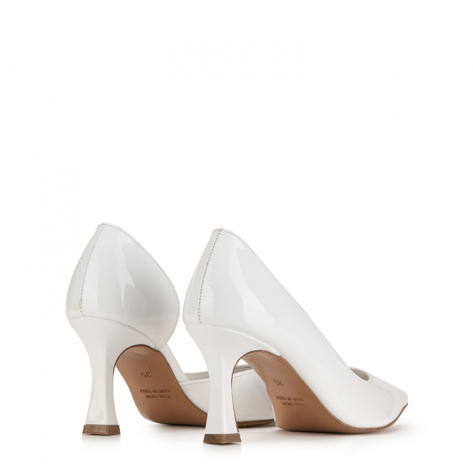 Bianca Di Дамски бели обувки лак - изглед 3