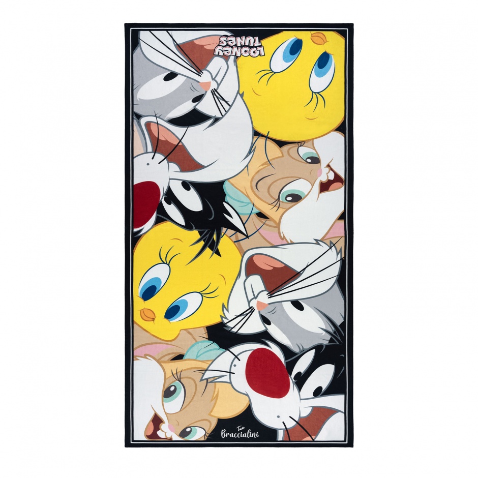 BRACCIALINI Плажна кърпа Looney Tunes - изглед 2