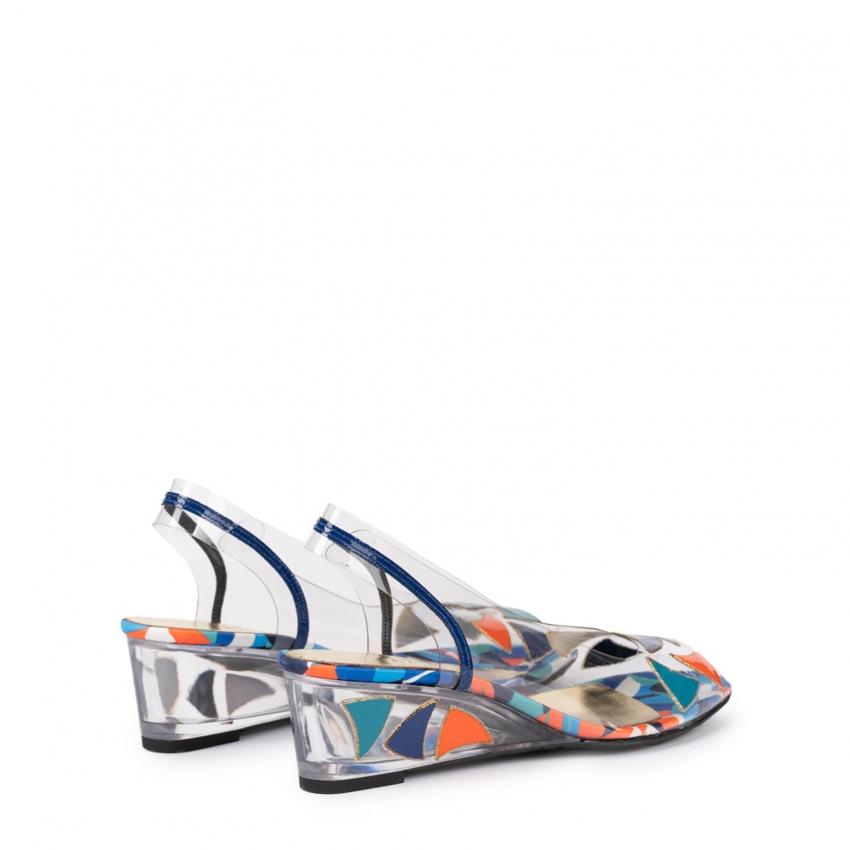AZUREE Дамски сандали от PVC - изглед 3