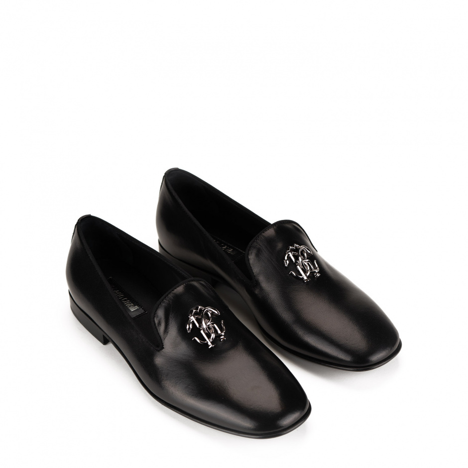Roberto Cavalli Мъжки черни обувки - изглед 2