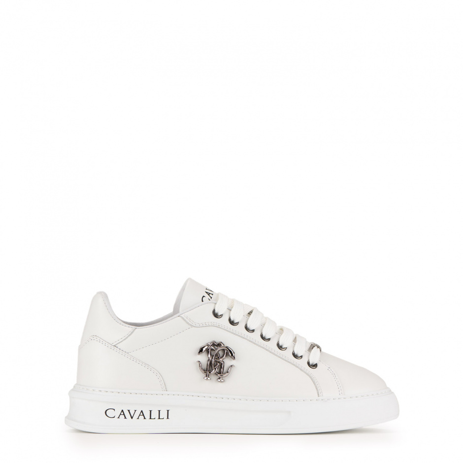 Roberto Cavalli Мъжки бели спортни обувки - изглед 1