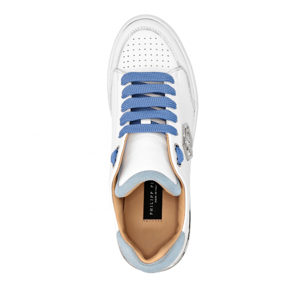 Philipp Plein Дамски бели спортни обувки - изглед 5