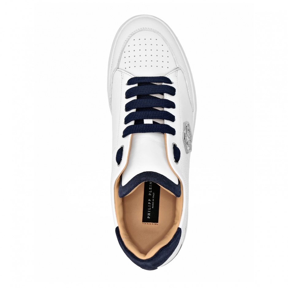 Philipp Plein Мъжки бели спортни обувки - изглед 4