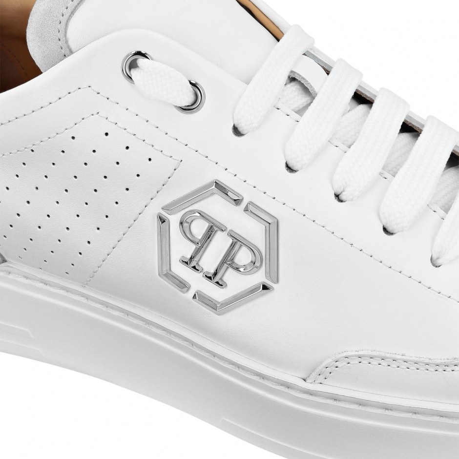 Philipp Plein Дамски бели спортни обувки - изглед 4