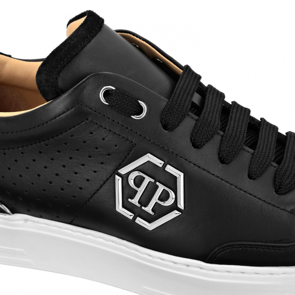 Philipp Plein Мъжки черни спортни обувки - изглед 3