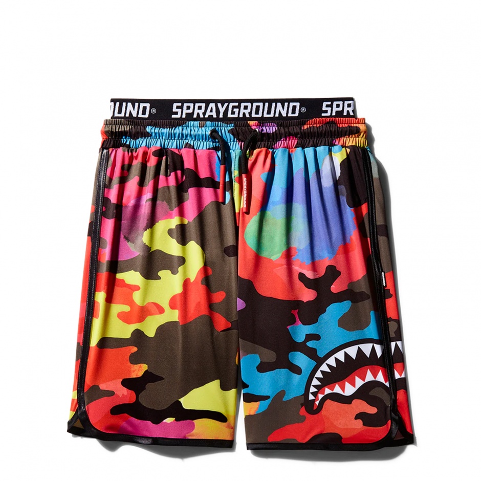 SPRAYGROUND Детски цветни бански- шорти - изглед 1