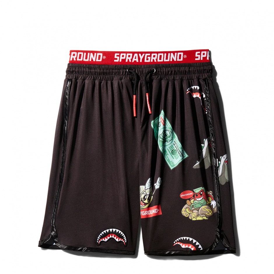 SPRAYGROUND Детски черни бански- шорти - изглед 1