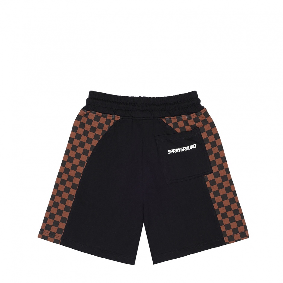 SPRAYGROUND Детски памучни къси панталони - изглед 2