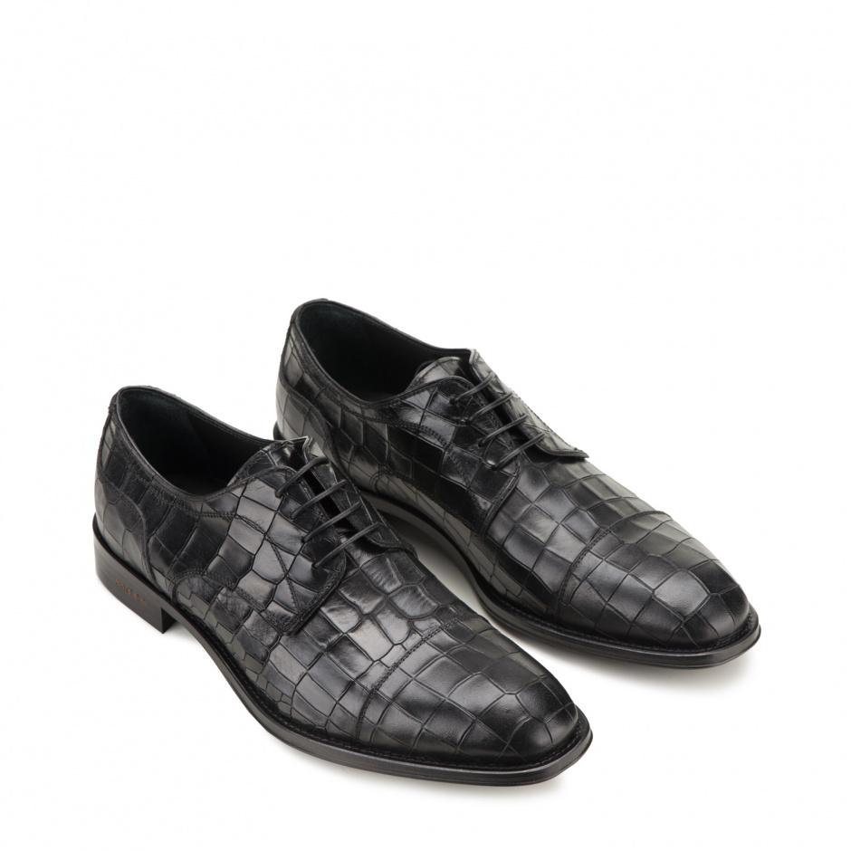 Baldinini Мъжки черни елегантни обувки - изглед 2