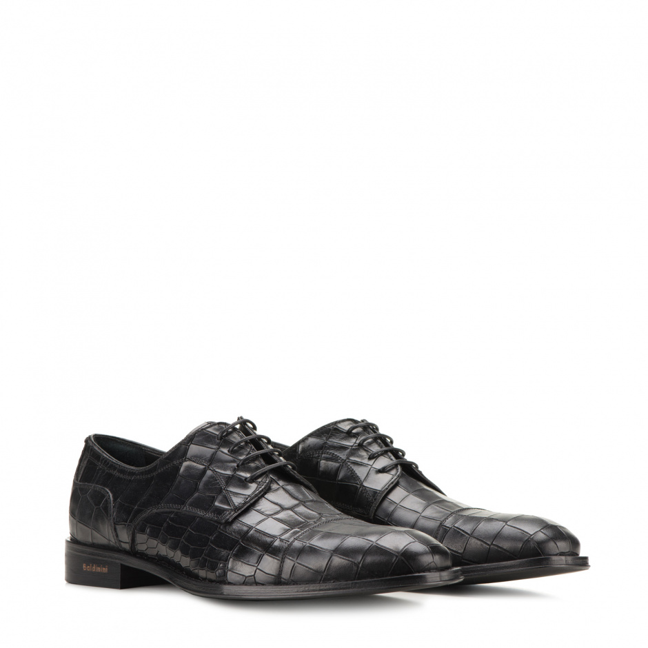 Baldinini Мъжки черни елегантни обувки - изглед 4