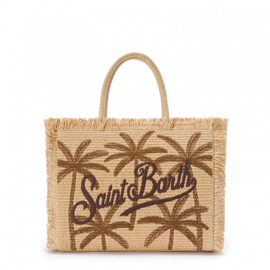 SAINT BARTH Дамска сламена чанта Vanity - изглед 1 - Pepina SAINT BARTH Дамска сламена чанта Vanity - изглед 1