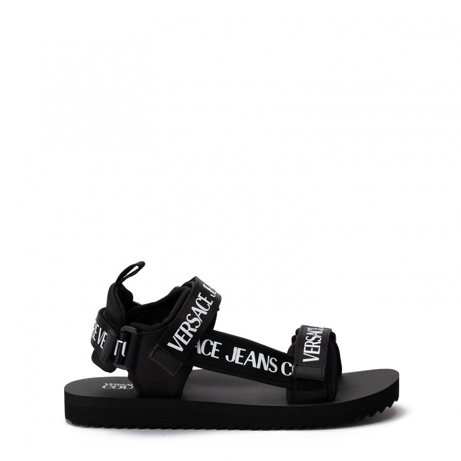 VERSACE JEANS Мъжки черни сандали - изглед 1 - Pepina VERSACE JEANS Мъжки черни сандали - изглед 1