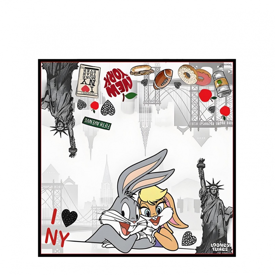 BRACCIALINI Дамски шал Looney Tunes - изглед 1 - Pepina BRACCIALINI Дамски шал Looney Tunes - изглед 1