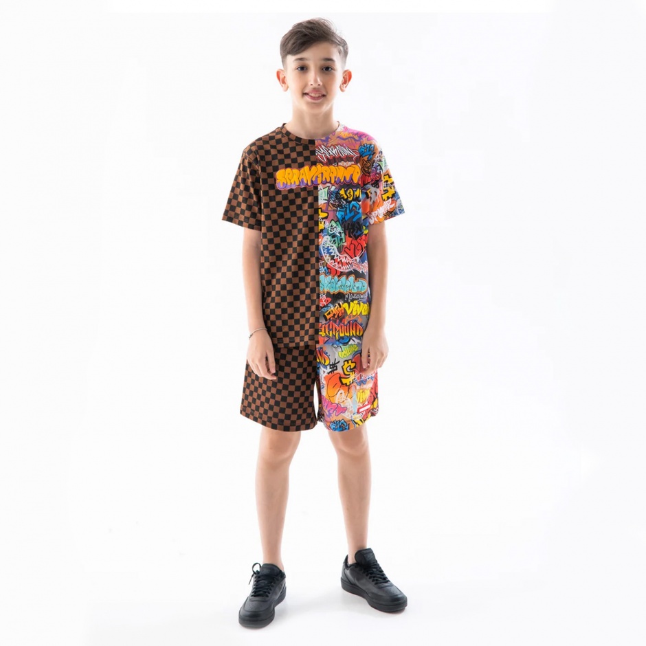 SPRAYGROUND Детска памучка тениска - изглед 3 - Pepina SPRAYGROUND Детска памучка тениска - изглед 3