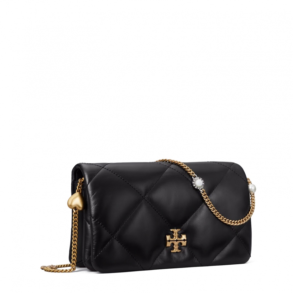 TORY BURCH Дамска чанта KIRA DIAMOND QUILT - изглед 2 - Pepina TORY BURCH Дамска чанта KIRA DIAMOND QUILT - изглед 2