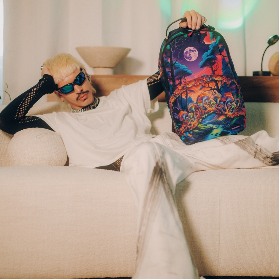 SPRAYGROUND Раница PSYCHEDELIC FORREST - изглед 4
