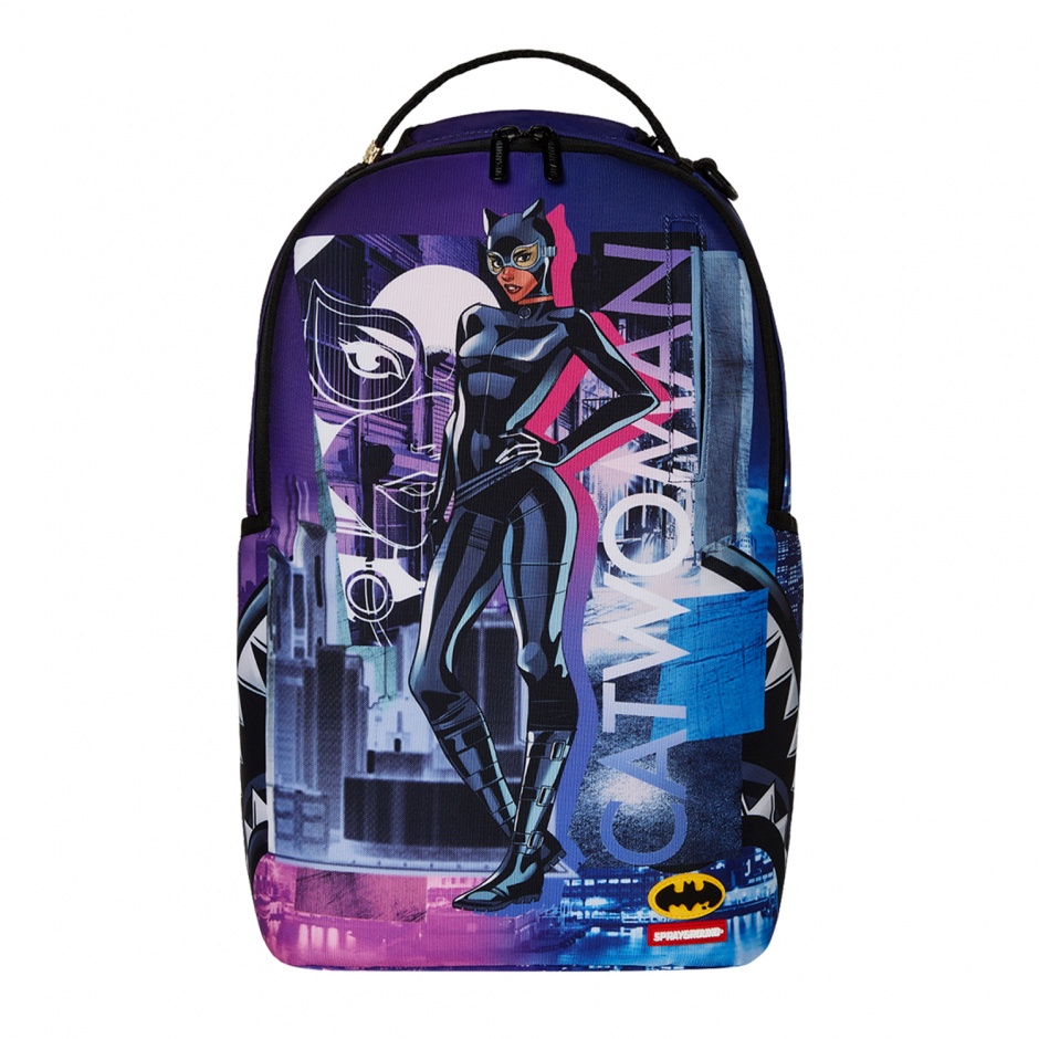 SPRAYGROUND Раница CAT WOMAN IN THE CITY - изглед 1