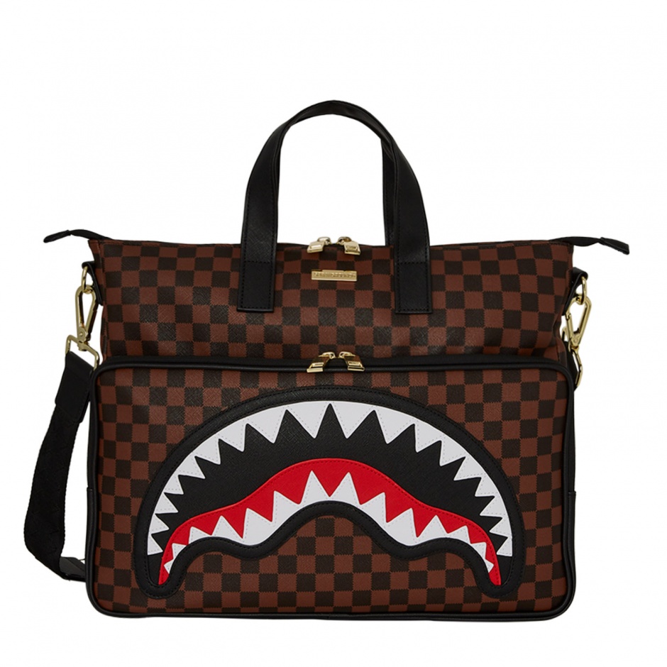 SPRAYGROUND Бизнес чанта SAWTOOTH SHARKS IN PARIS - изглед 1 - Pepina SPRAYGROUND Бизнес чанта SAWTOOTH SHARKS IN PARIS - изглед 1