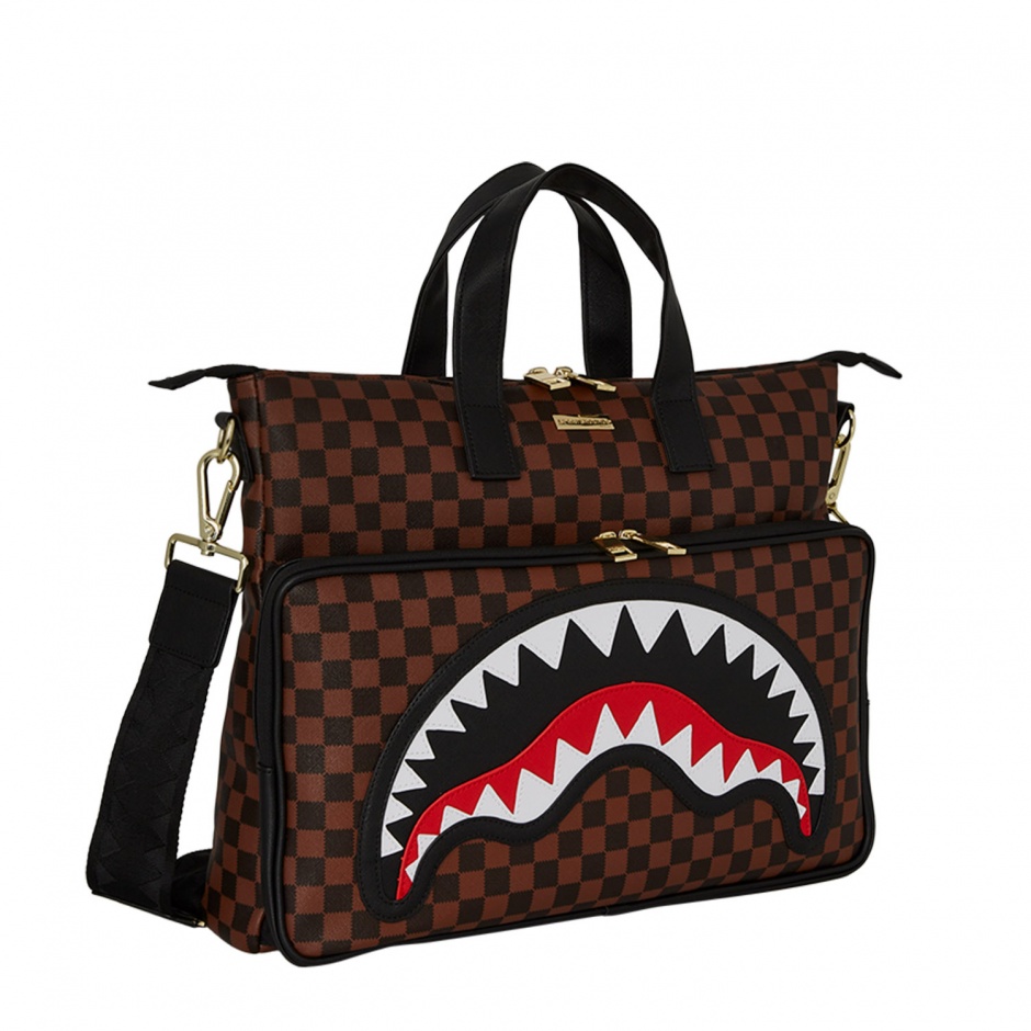 SPRAYGROUND Бизнес чанта SAWTOOTH SHARKS IN PARIS - изглед 2 - Pepina SPRAYGROUND Бизнес чанта SAWTOOTH SHARKS IN PARIS - изглед 2