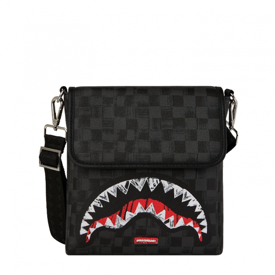 SPRAYGROUND Чанта за рамо SCRIBBLE SHARK - изглед 1 - Pepina SPRAYGROUND Чанта за рамо SCRIBBLE SHARK - изглед 1