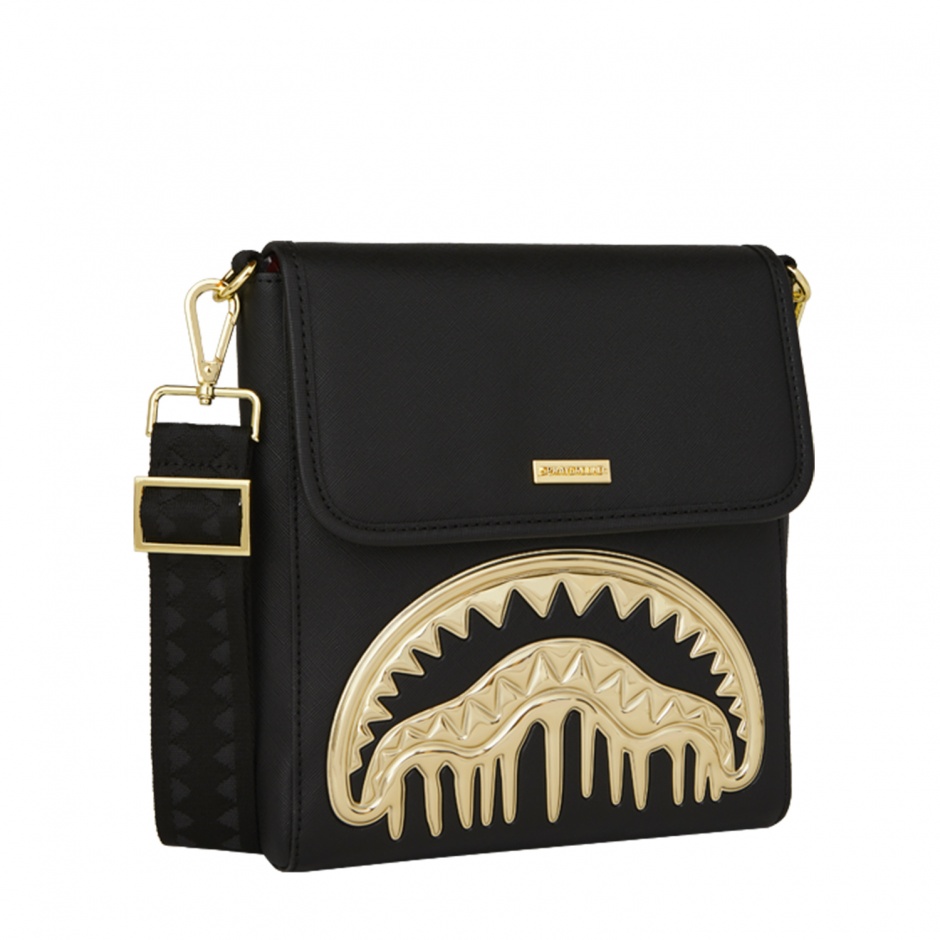 SPRAYGROUND Мъжка чанта за рамо GOLD AND DANGEROUS - изглед 2 - Pepina SPRAYGROUND Мъжка чанта за рамо GOLD AND DANGEROUS - изглед 2