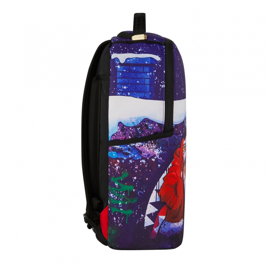 SPRAYGROUND Раница SANTA SKETCHY PAINT - изглед 2 - Pepina SPRAYGROUND Раница SANTA SKETCHY PAINT - изглед 2