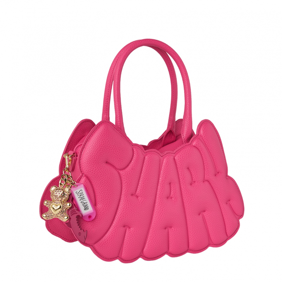 SPRAYGROUND Розова чанта SHARK BUBBLE - изглед 2 - Pepina SPRAYGROUND Розова чанта SHARK BUBBLE - изглед 2