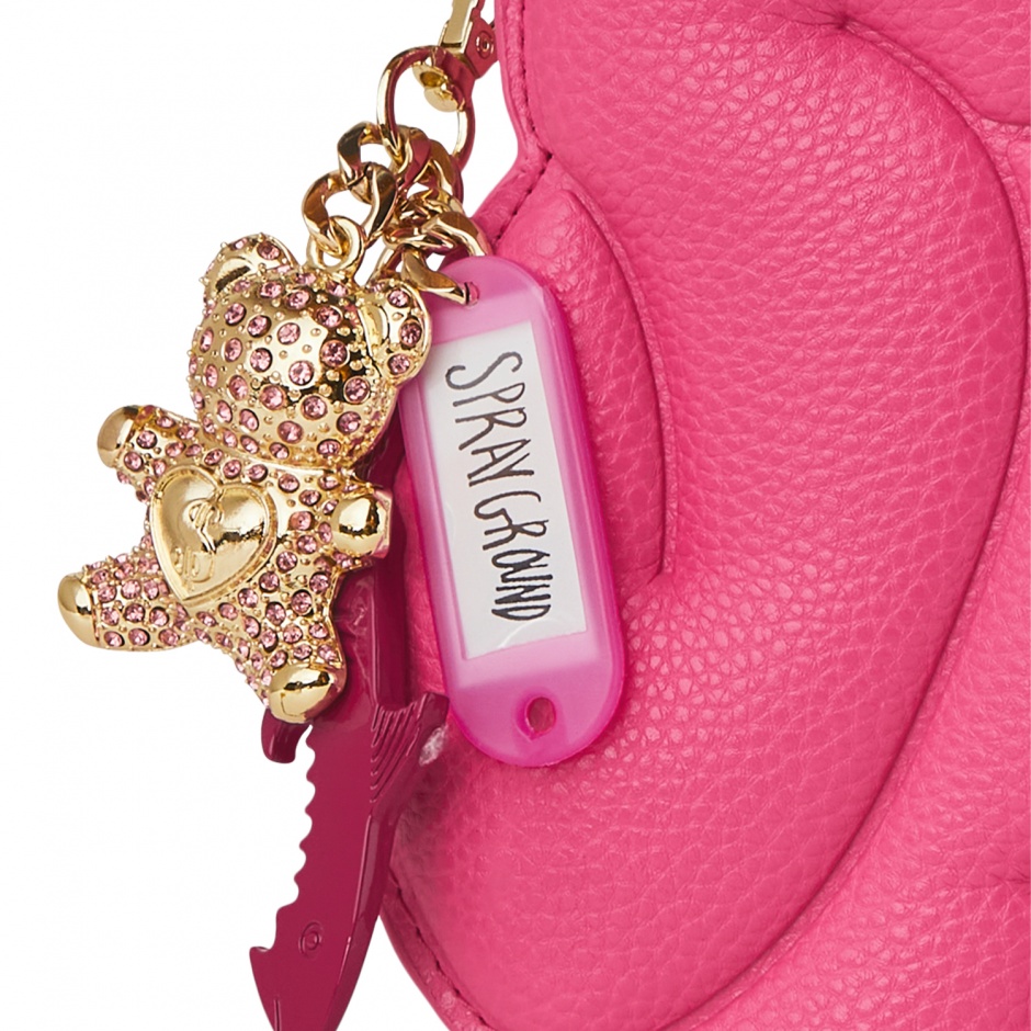 SPRAYGROUND Розова чанта SHARK BUBBLE - изглед 4 - Pepina SPRAYGROUND Розова чанта SHARK BUBBLE - изглед 4