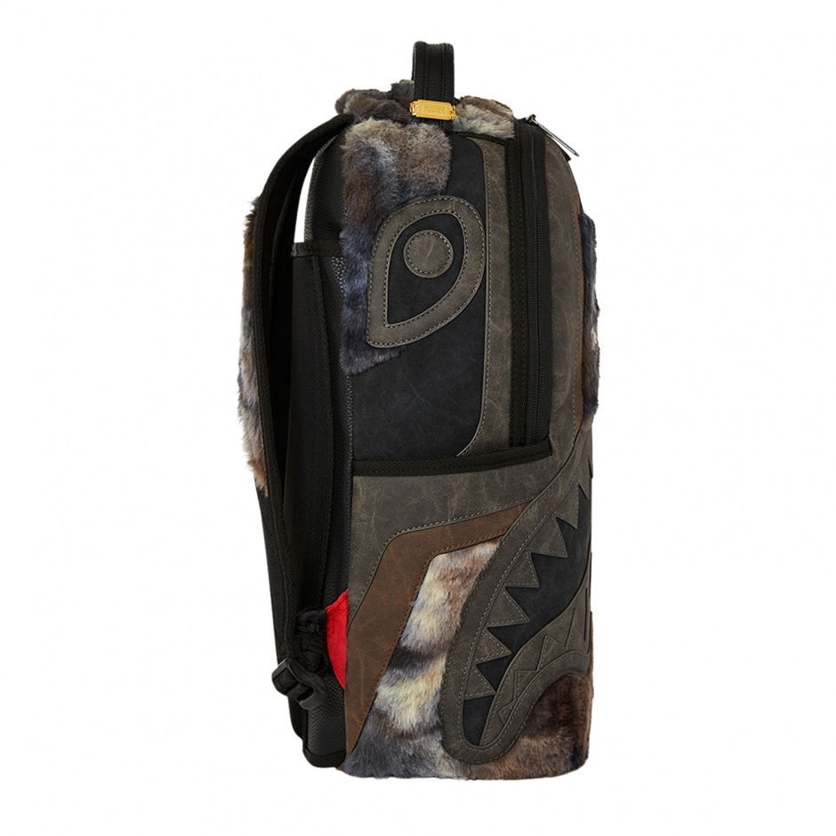 SPRAYGROUND Раница FOUNDATION DAYS FUR COAT SHARK - изглед 2 - Pepina SPRAYGROUND Раница FOUNDATION DAYS FUR COAT SHARK - изглед 2