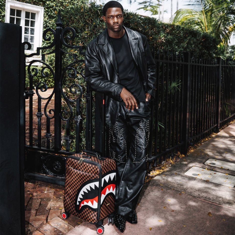 SPRAYGROUND Малък куфар SAWTOOTH SHARKS IN PARIS - изглед 4