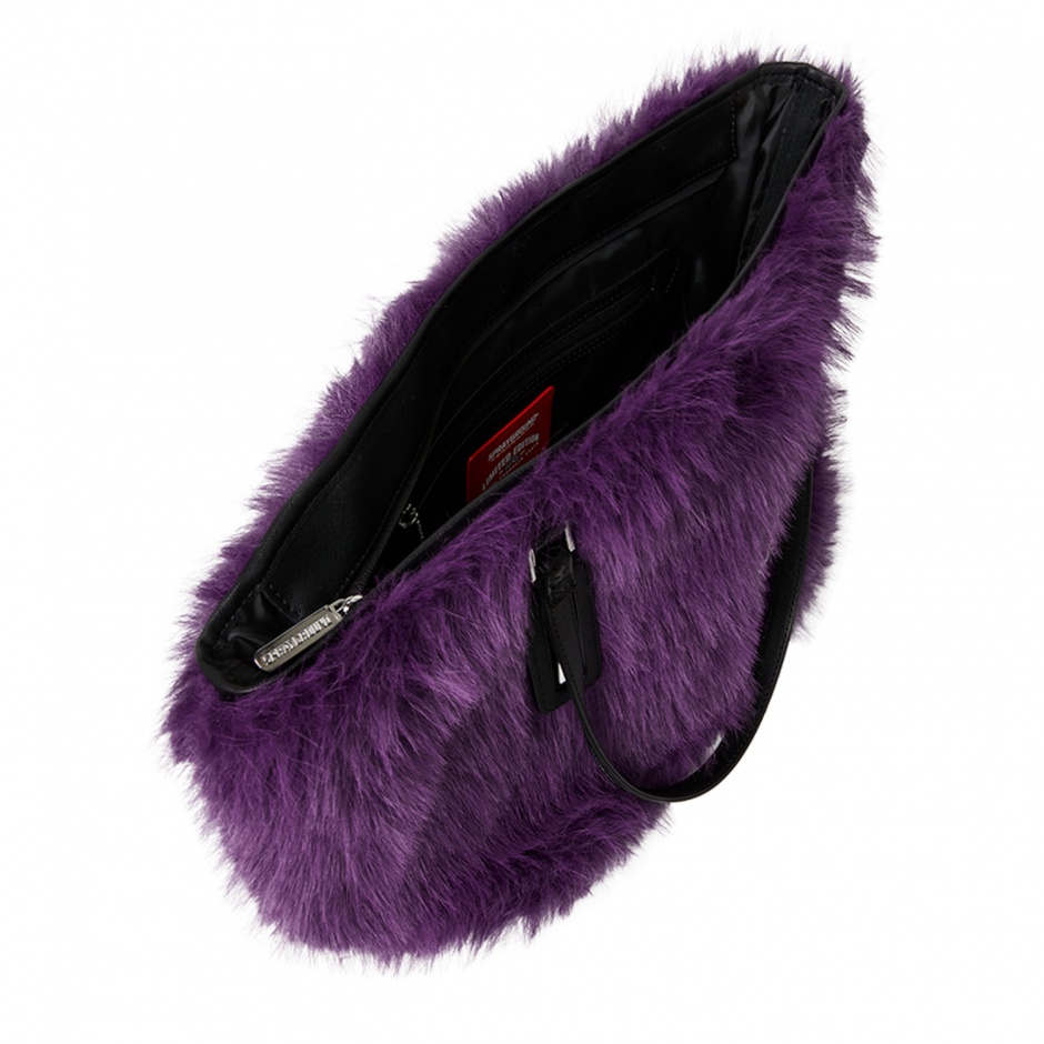 SPRAYGROUND Чанта FUR CRAY PURP - изглед 4 - Pepina SPRAYGROUND Чанта FUR CRAY PURP - изглед 4