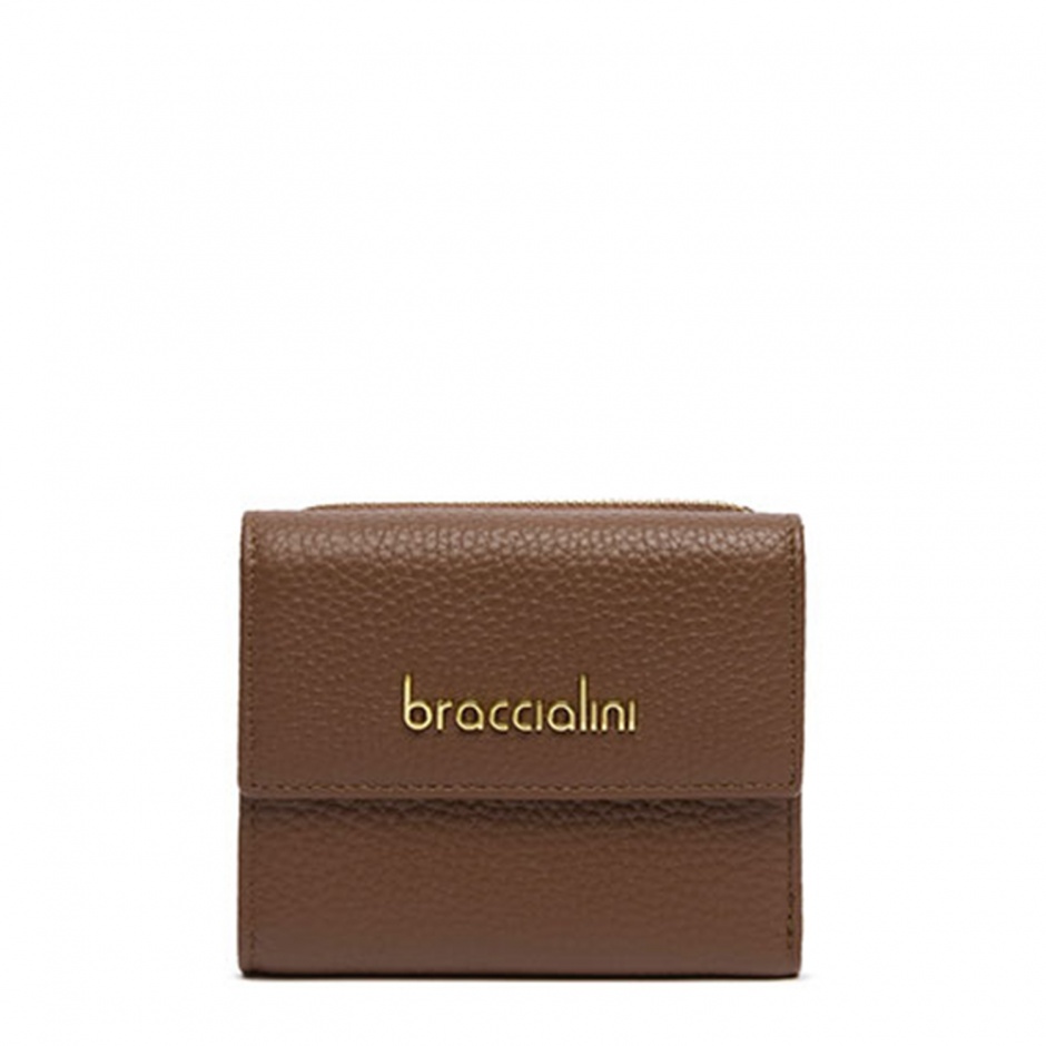 BRACCIALINI Дамски кафяв портфейл - изглед 1 - Pepina BRACCIALINI Дамски кафяв портфейл - изглед 1