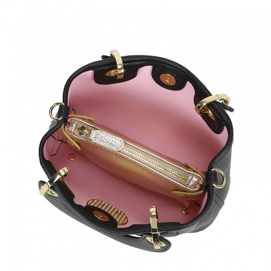 BRACCIALINI Дамска черна чанта Beth Jewels - изглед 4 - Pepina BRACCIALINI Дамска черна чанта Beth Jewels - изглед 4