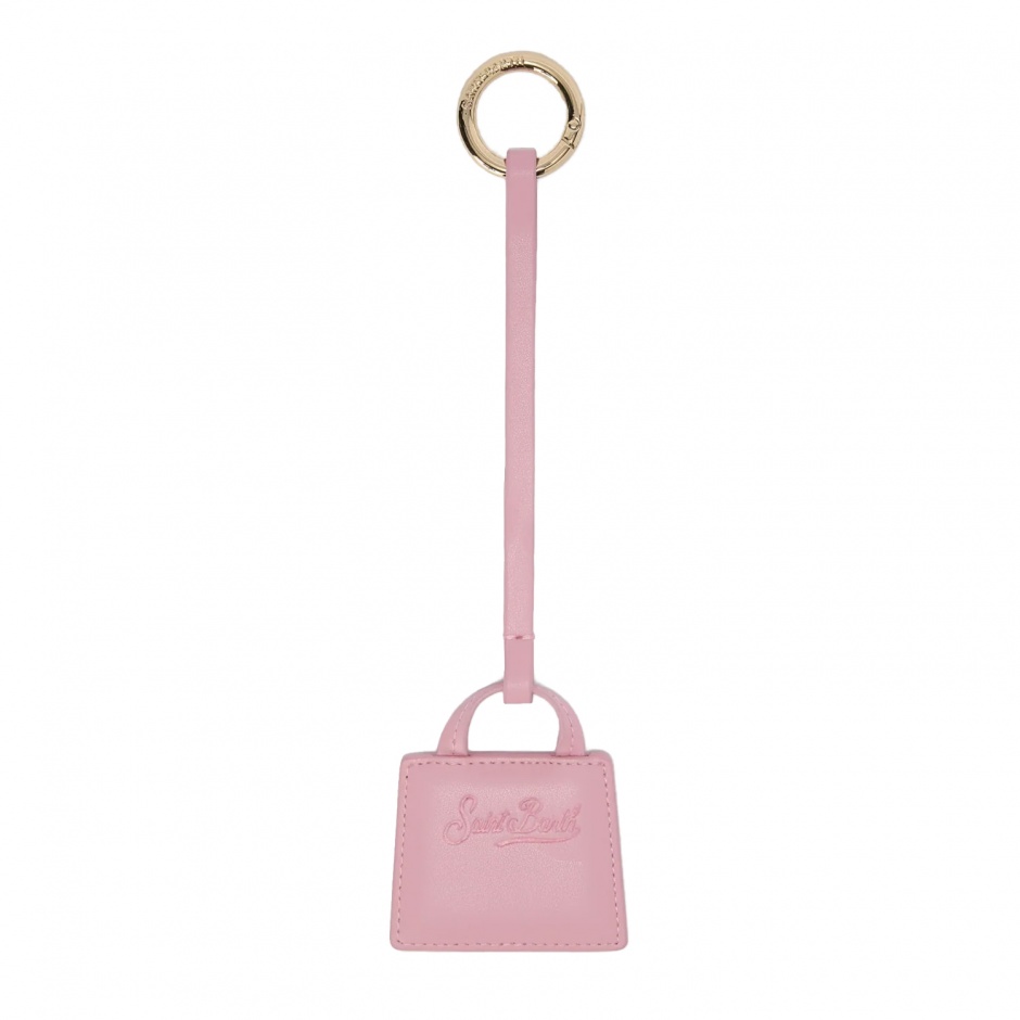 SAINT BARTH Ключодържател Pink leather bag - изглед 1 - Pepina SAINT BARTH Ключодържател Pink leather bag - изглед 1