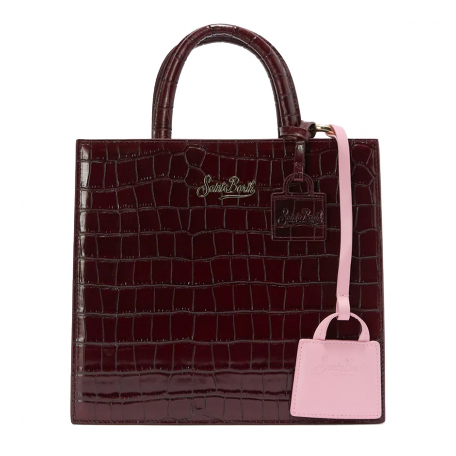 SAINT BARTH Ключодържател Pink leather bag - изглед 2 - Pepina SAINT BARTH Ключодържател Pink leather bag - изглед 2