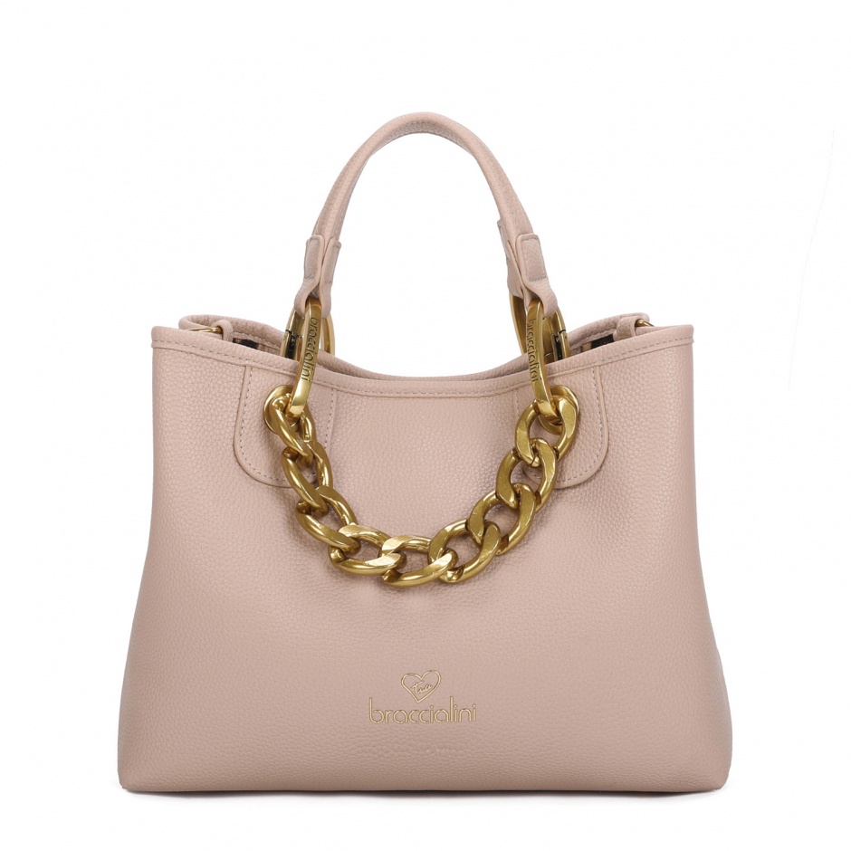 BRACCIALINI Дамска бежова чанта Beth Jewels - изглед 1 - Pepina BRACCIALINI Дамска бежова чанта Beth Jewels - изглед 1