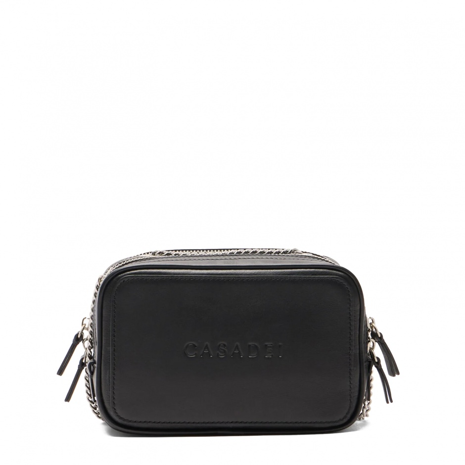 CASADEI Дамска черна малка чанта - изглед 3 - Pepina CASADEI Дамска черна малка чанта - изглед 3